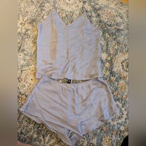 Victoria's Secret Light Blue Sleepwear Set